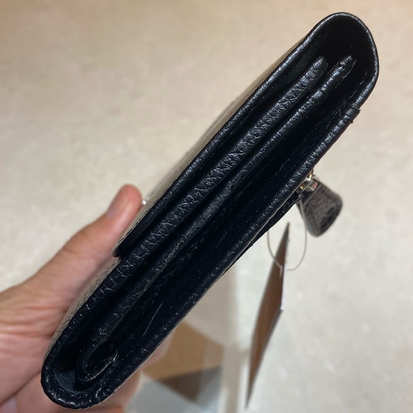 New Timberland Women's Leather RFID Flap Wallet Clutch Organizer black tags ⭐️⭐️ - Picture 15 of 17